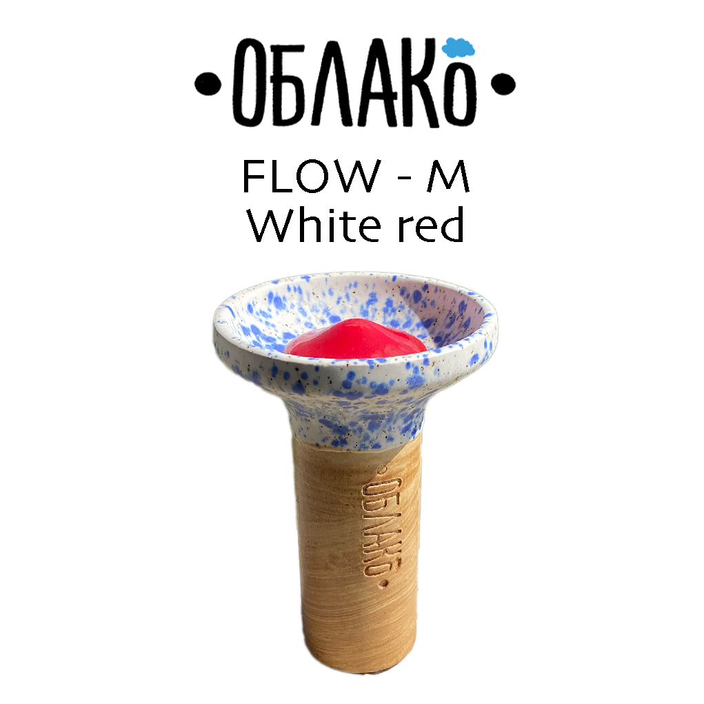 OBLAKO FLOW - White red M