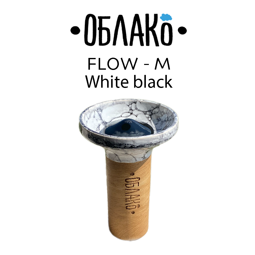 OBLAKO FLOW - White black M