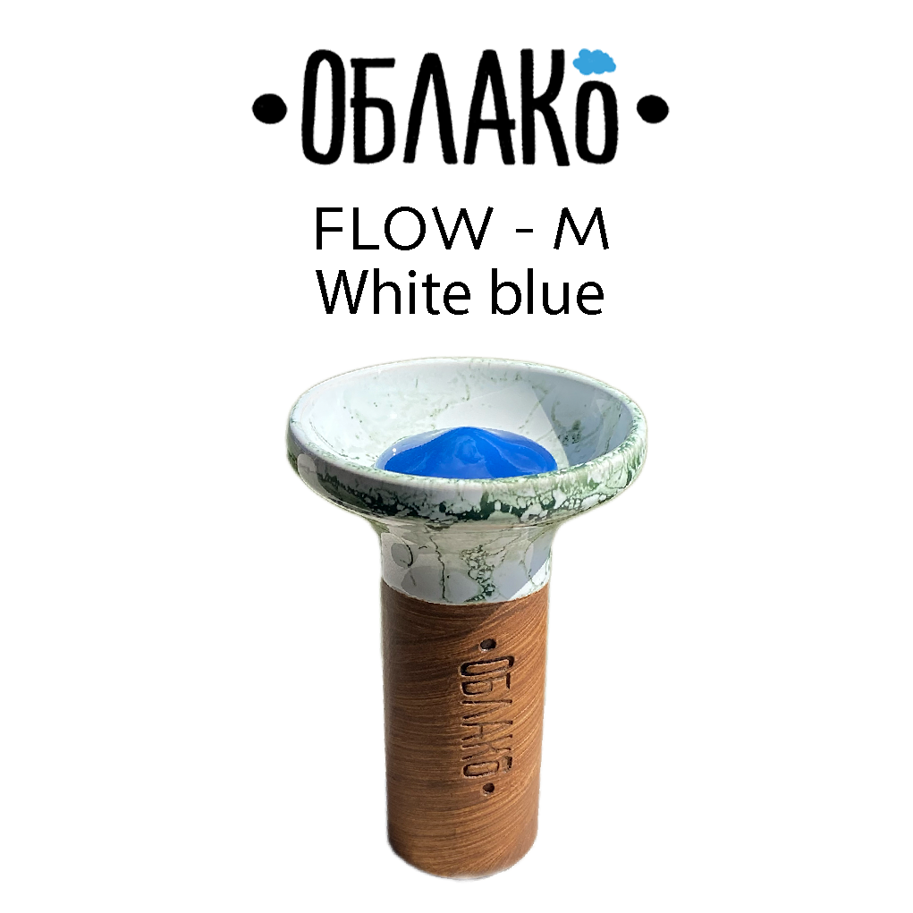 OBLAKO FLOW - White blue M